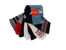 Load image into Gallery viewer, Hanes Premium Women's Crew Socks Sizes 5-9 6 pk