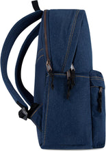Load image into Gallery viewer, Levis Denim Backpack with Bottle Pocket and 15" Laptop Pocket Padded Straps Side