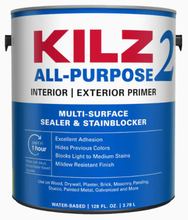 Load image into Gallery viewer, Kilz 2 Interior or Exterior All Purpose Interior/Exterior Primer Select Quantity