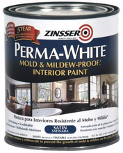 Load image into Gallery viewer, Zinsser Perma-White Mold & Mildew Interior Paint (1 Quart & 1 Gallon sizes) Variety of Sheens