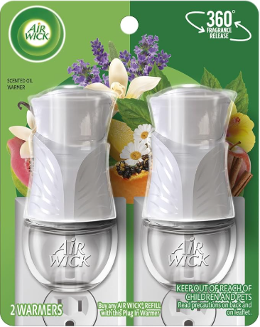 Air Wick 360 Degree Fragrance Release Plugin Warmers (2 pk)