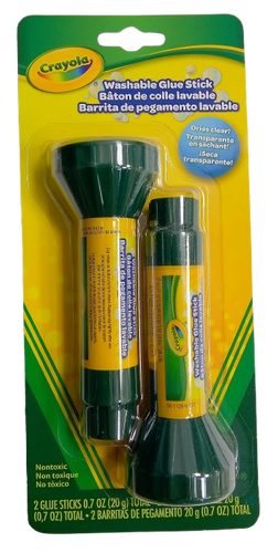 Crayola Washable Glue Sticks 2pk