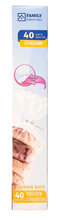 Load image into Gallery viewer, Family Essentials Bags with Ties Gallon Size 40ct
