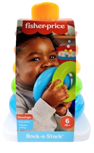 Load image into Gallery viewer, Fisher Price Rock a Stack Front
