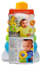 Load image into Gallery viewer, Fisher Price Rock a Stack Back View
