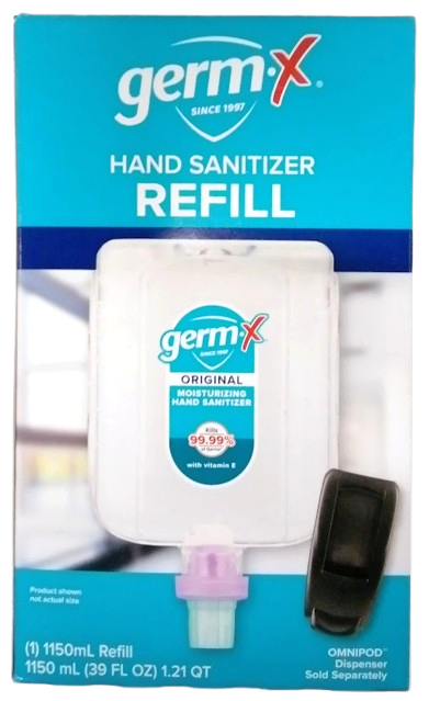 Germ-X OmniPod Hand Sanitizer Refill 1150mL