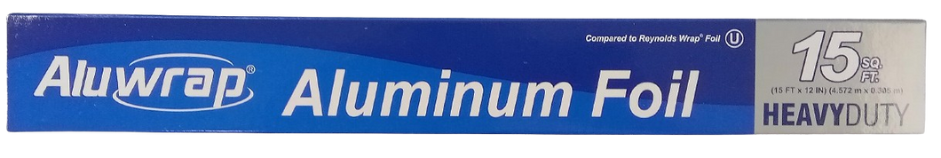 Aluwrap Aluminum Foil Heavy Duty 15sq ft