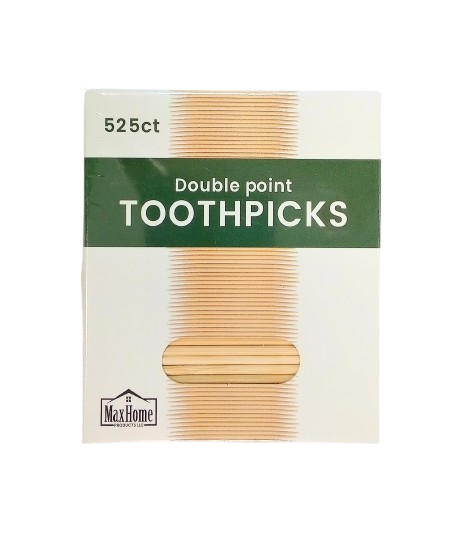 Max Home Products LLC Double Point Toothpicks 525ct