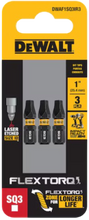 Load image into Gallery viewer, DeWalt FlexTorq SQ3 drill bit set packaging with three drill bits inside.
