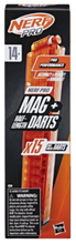 Load image into Gallery viewer, Nerf Pro Mag + Half-Length Darts 15 half length darts
