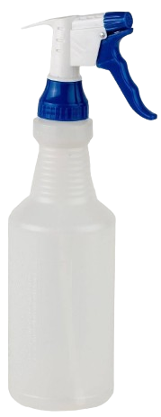 Blue Spray Bottle 32oz Chemical Resistant Blue Nozzle Regular Spray Bottle