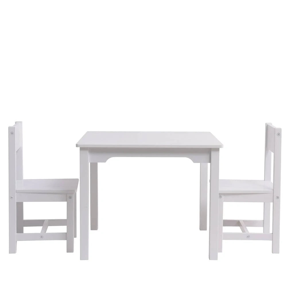 Test Rite Productions Corp. Table & 2 Chairs White 