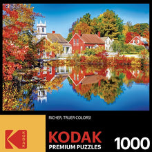 Load image into Gallery viewer, Kodak Premium Puzzles Autumn in Harrisville New Hampshire 1000pcs
