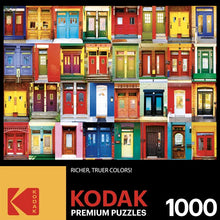 Load image into Gallery viewer, Kodak Premium Puzzles Colorful Montreal Doors 1000pcs
