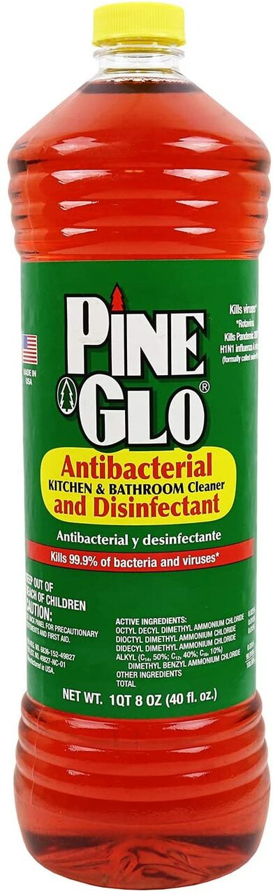 Pine Glo Antibacterial Disinfectant Cleaner (Pine) 40 Fl oz.